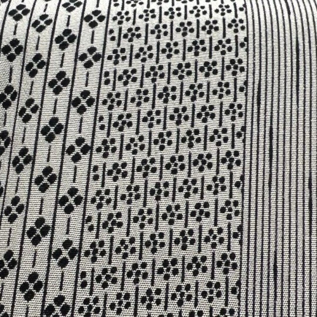 長襦袢　縦縞模様　子持ち縦縞　レディース 七宝　小花　着物　103b p