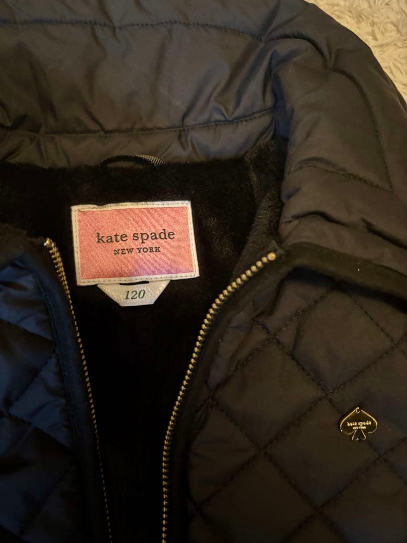 kate spade キルティング裏起毛ジャケット 120 新品未使用