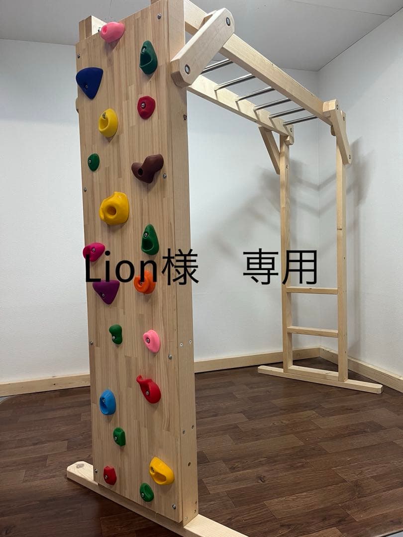 Lion　室内　うんていタイプA ステンレス　ボルダリング