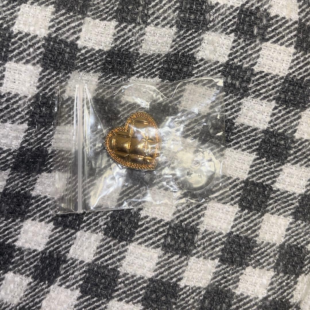 LIZLISA ギンガムツイードサスペンダー付スカパン ブラック