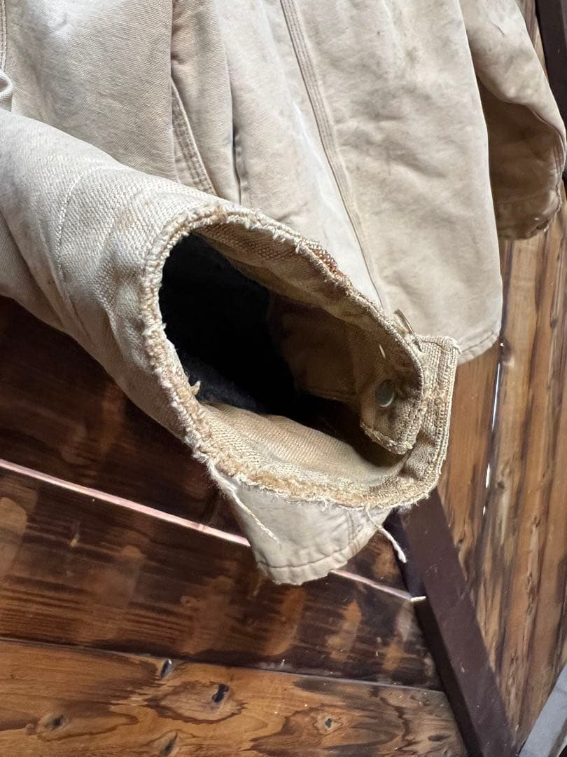 Carhartt カバーオール ベージュ　雰囲気系