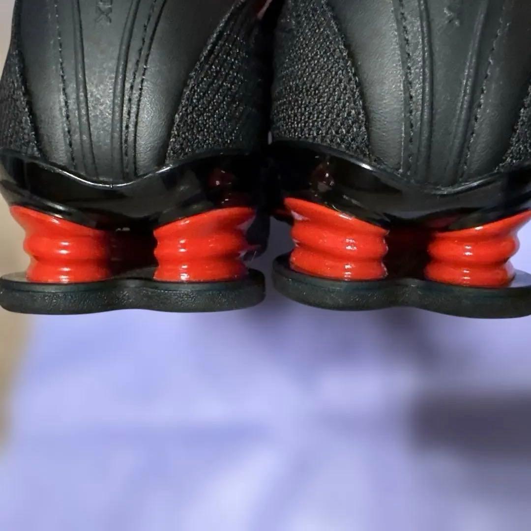 NIKE SHOX Z /ナイキウィメンズスニーカー ブラック/レッド