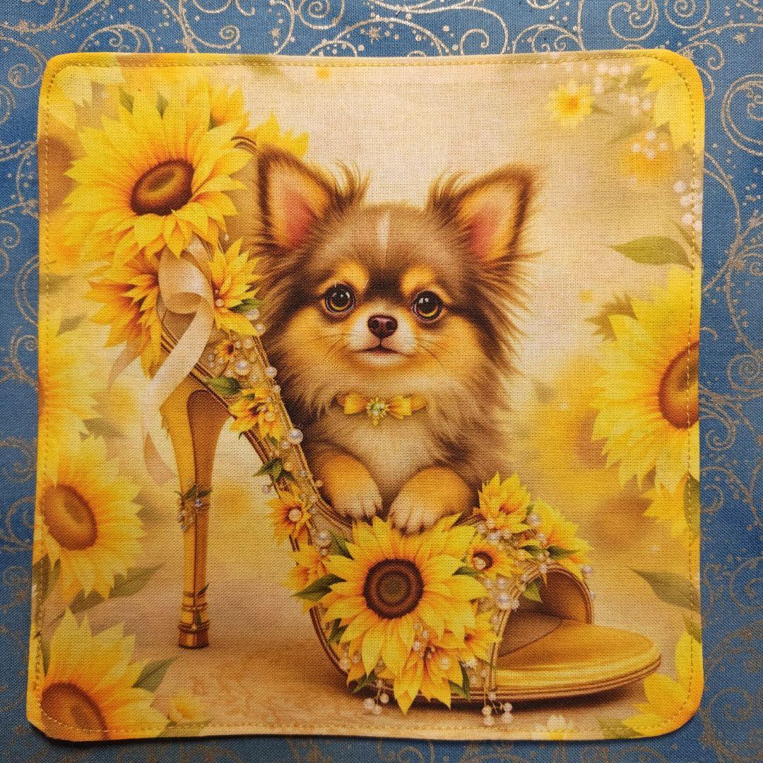 あしべ☆　ハンカチ19枚 パネル3枚　チワワちゃん柄