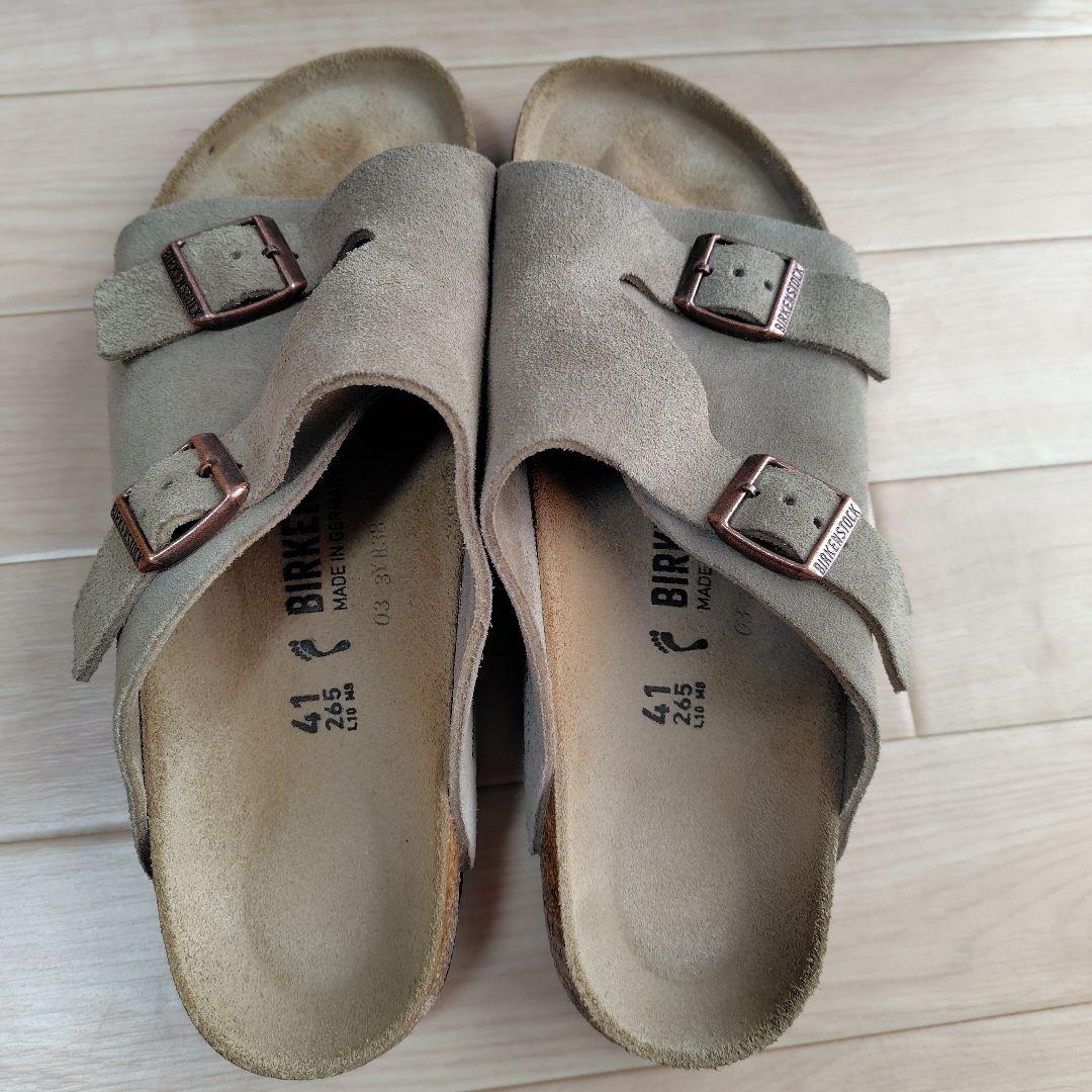 極美　ビルケンシュトック　チューリッヒ　トープ　41　幅狭