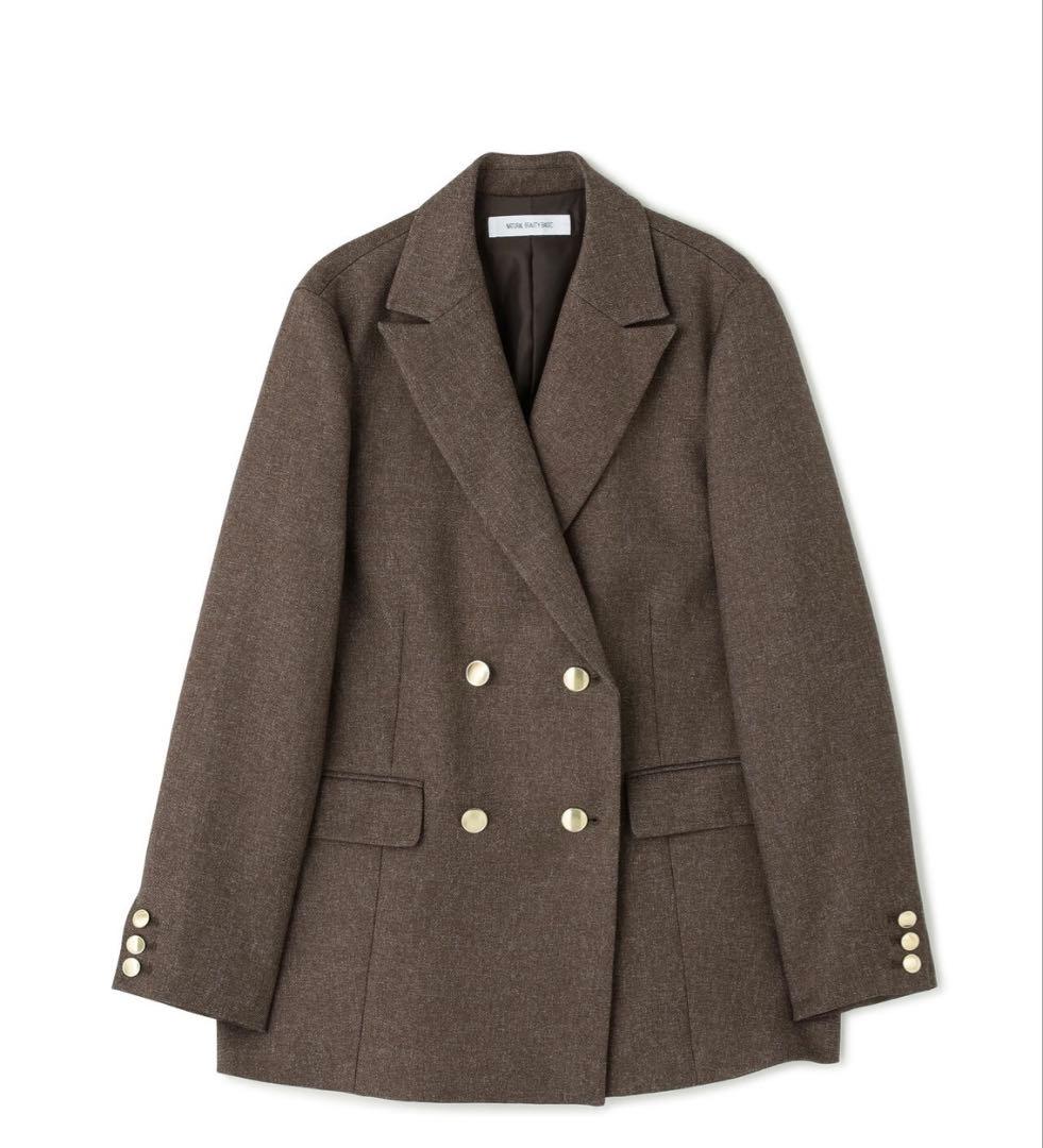 新品NATURAL BEAUTY BASIC ダブルブレストジャケ