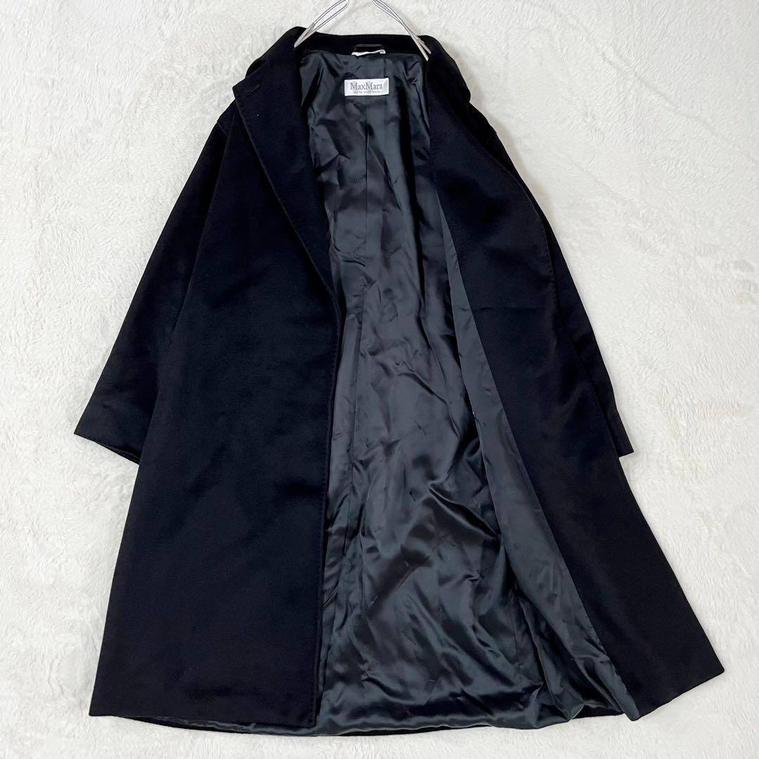 美品✨ MaxMara カシミヤ アンコンコート ビックカラー ダブルフェイス