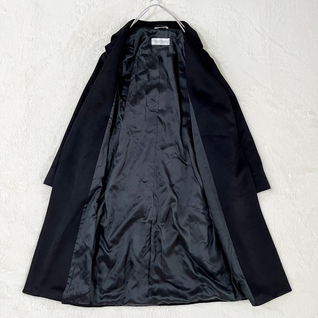 美品✨ MaxMara カシミヤ アンコンコート ビックカラー ダブルフェイス