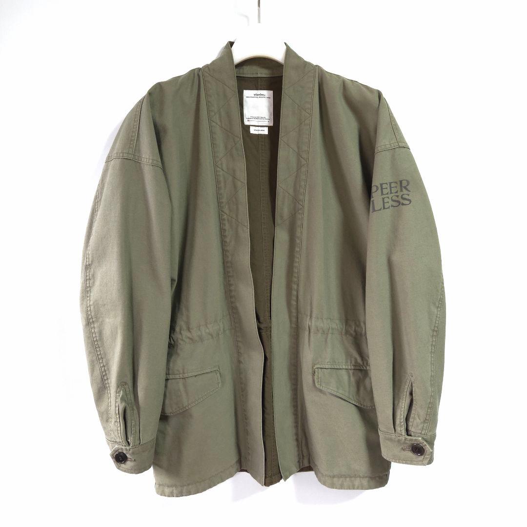 19aw visvim SANJURO BENNY JKT カーキ