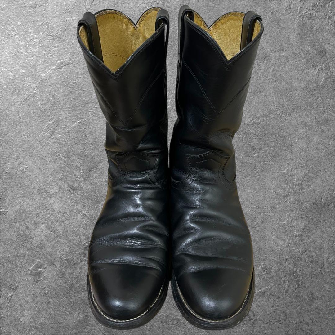 Justin Boots 3133 ウエスタンブーツ 本革 メキシコ製 ブラック