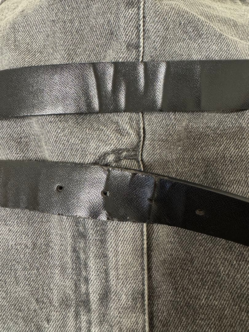 Darich ブラック デニムジャケット フリーサイズ