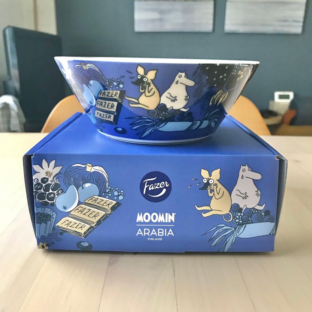 アラビア　ムーミン　ファッツエル　ボウル　15cm　80周年　おまけ付　入手困難