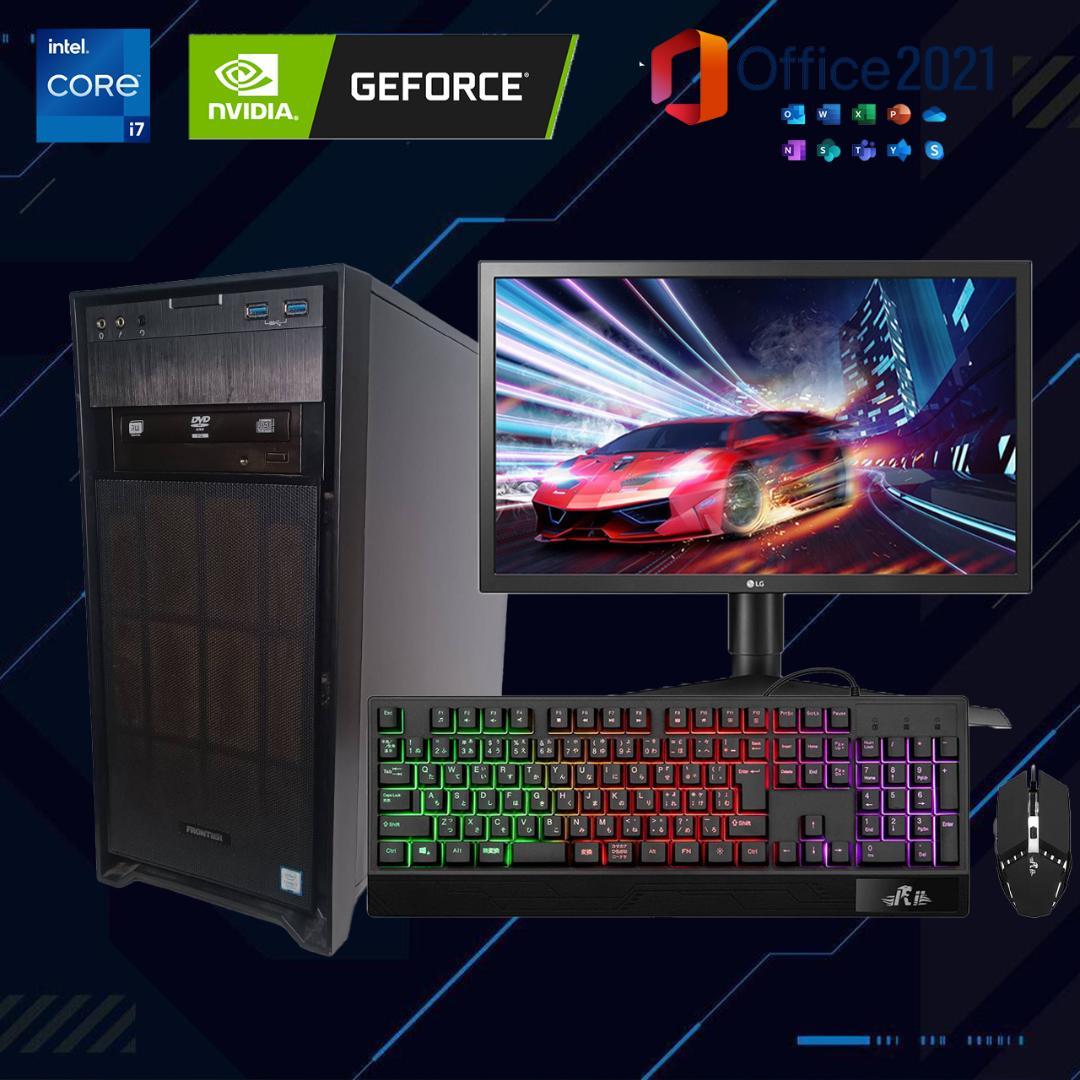 【フルセット】ゲーミングPC i7 6700 GTX1060 Office搭載