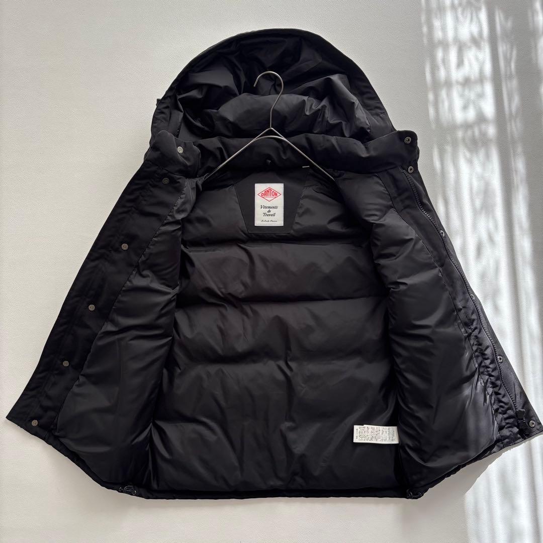02459-7 DANTON ダントン　ダウンベスト　メンズ　フード　L