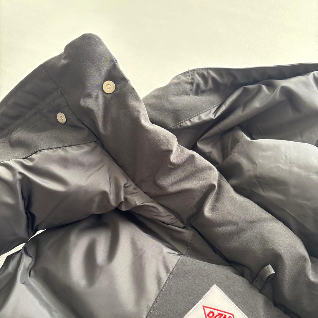 02459-7 DANTON ダントン　ダウンベスト　メンズ　フード　L