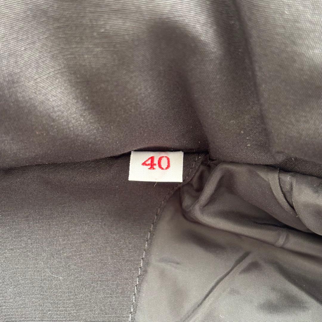 02459-7 DANTON ダントン　ダウンベスト　メンズ　フード　L