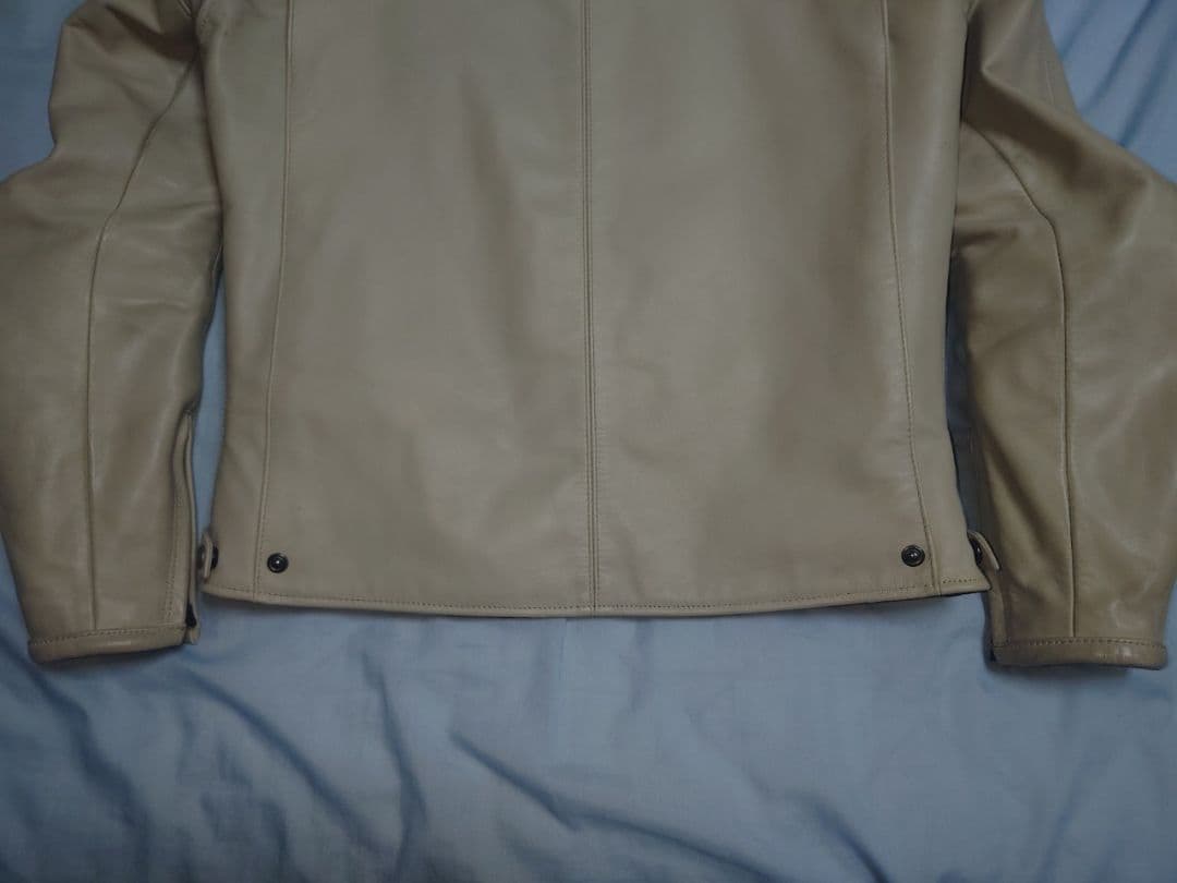 Hyod レザージャケット　L アイボリー