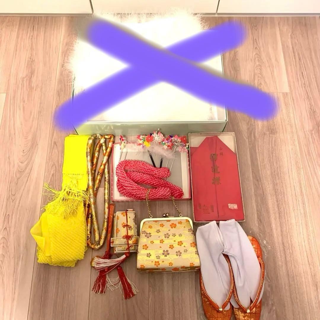 七五三★七歳★フルセット★正絹★帯2セット付