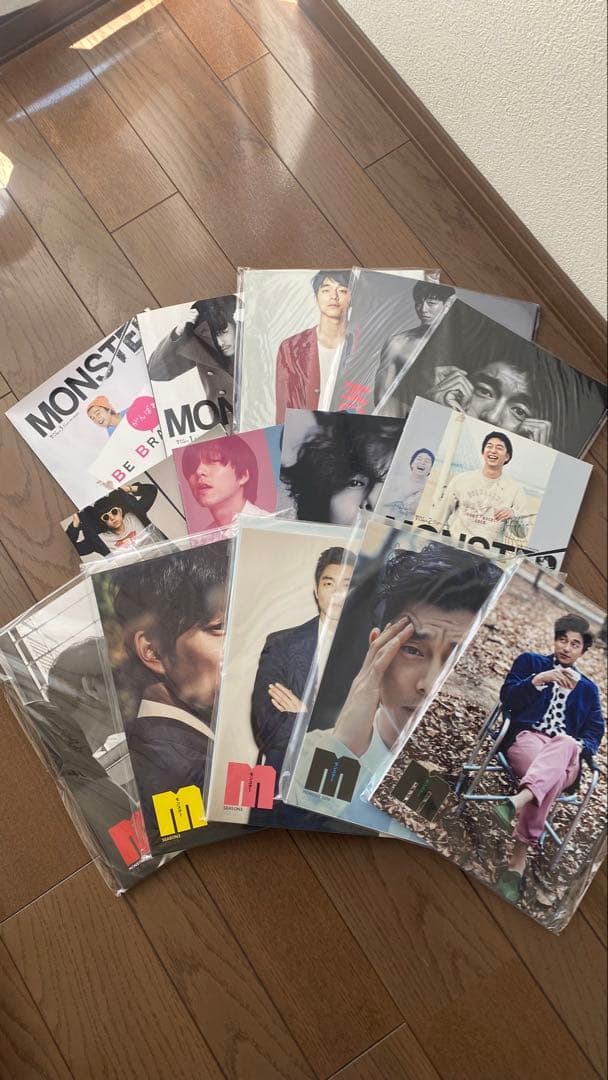 コン・ユ MONSTER関連雑誌とDVDセット 14点セット ファイル7枚付き