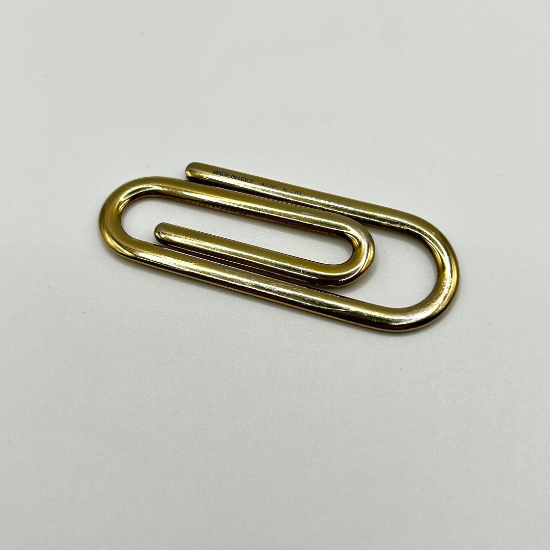 PRADA silver925 ゴールド色 マネークリップ