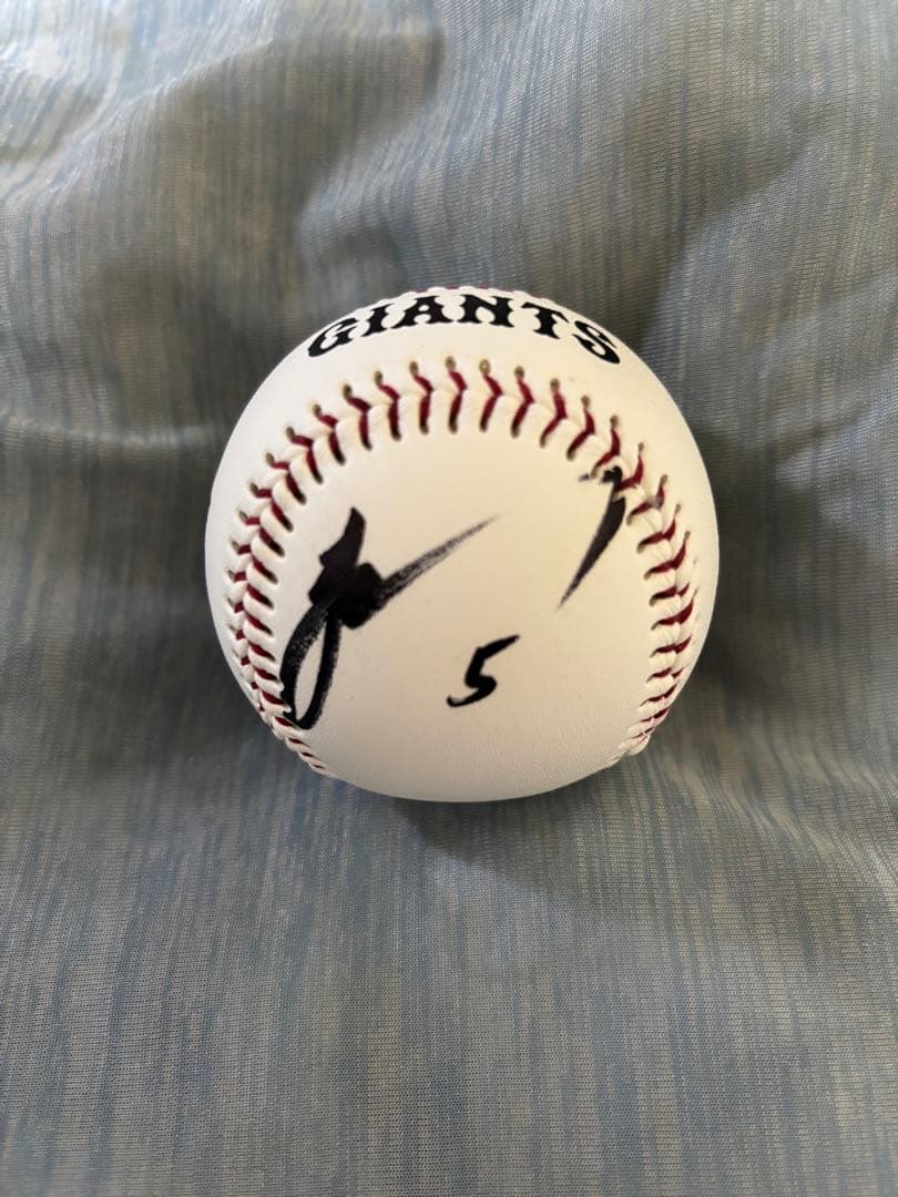 GIANTS 90周年記念サインボール　門脇誠　優勝記念ボール　直筆サインボール
