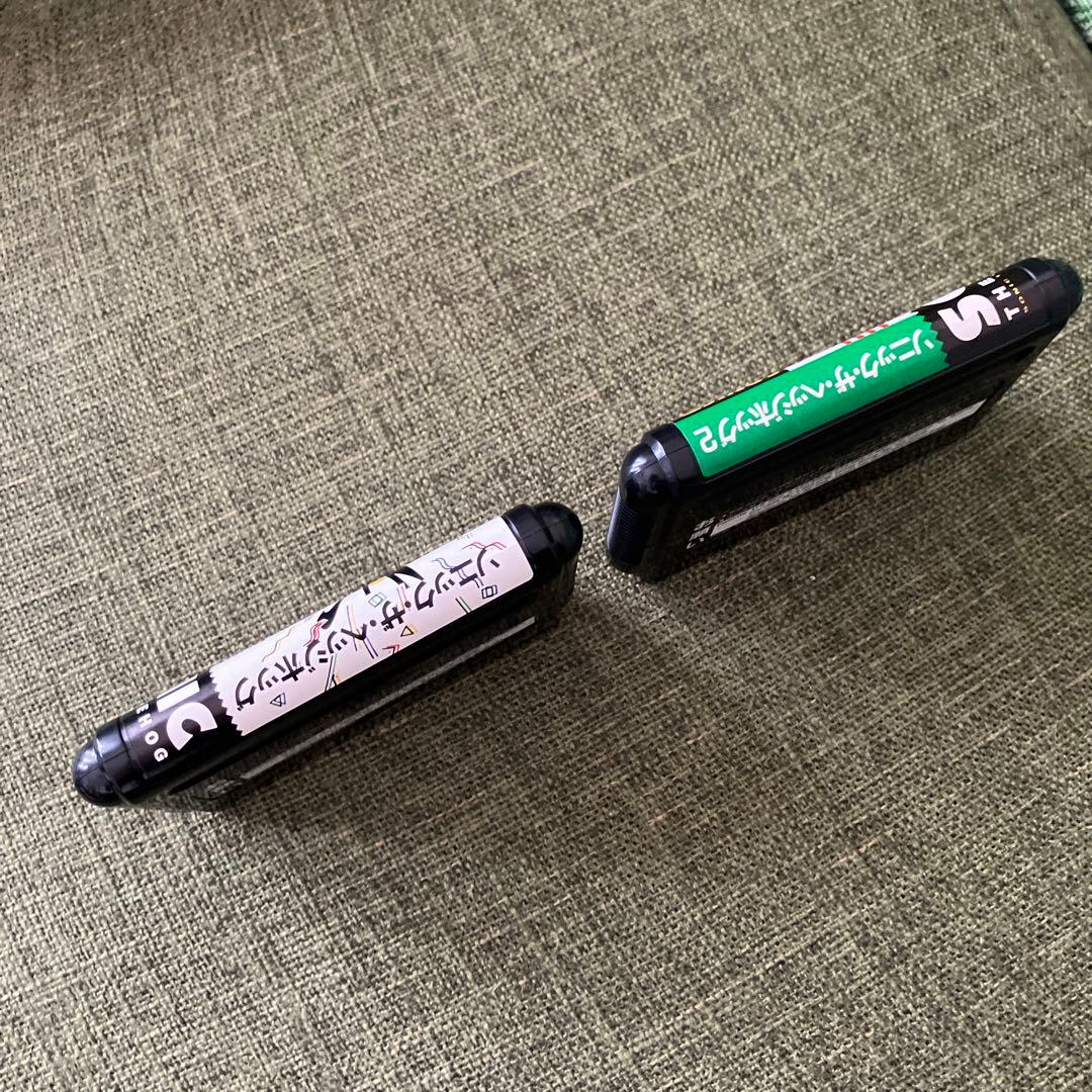 メガドライブ　ソフト　ソニック・ザ・ヘッジホッグ1、2