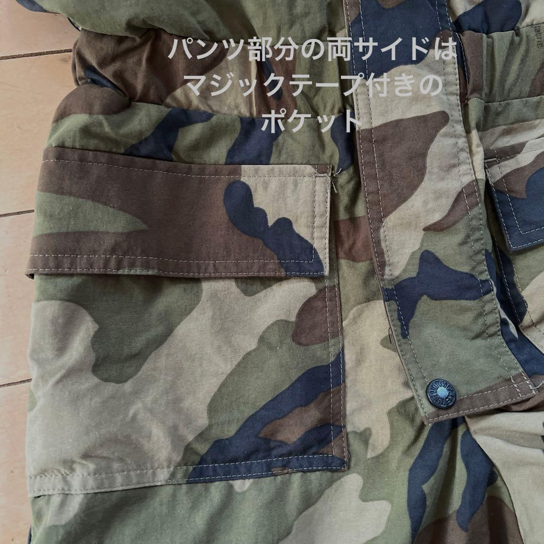 THE NORTH FACE 迷彩柄 スキー　キッズスノボ　ウェア　130