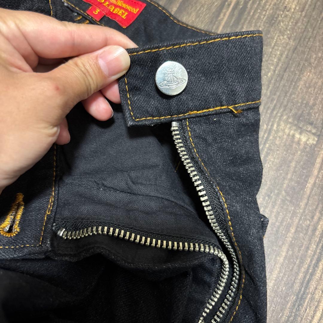 ヴィヴィアンウエストウッド　デニムショートパンツ キュロット