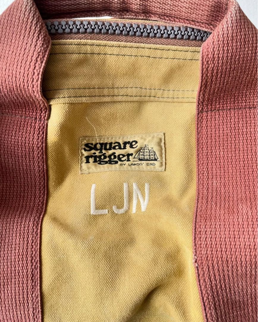 80s LANDS'END ボストンバッグ