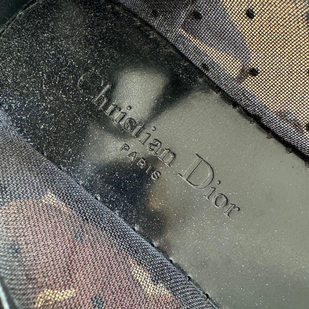 Dior エスパドリーユ フラットシューズ J'ADIORリボン付き