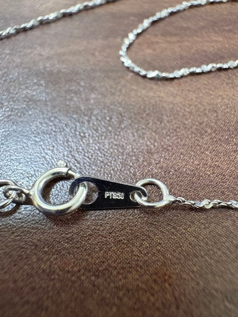 pt850 ネックレス チェーン 40cm