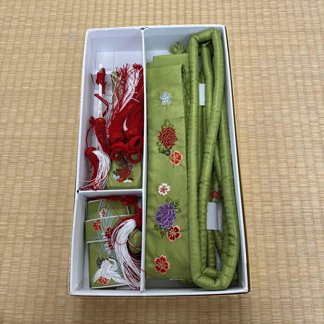 花嫁　箱せこ7点セット 刺繍入り
