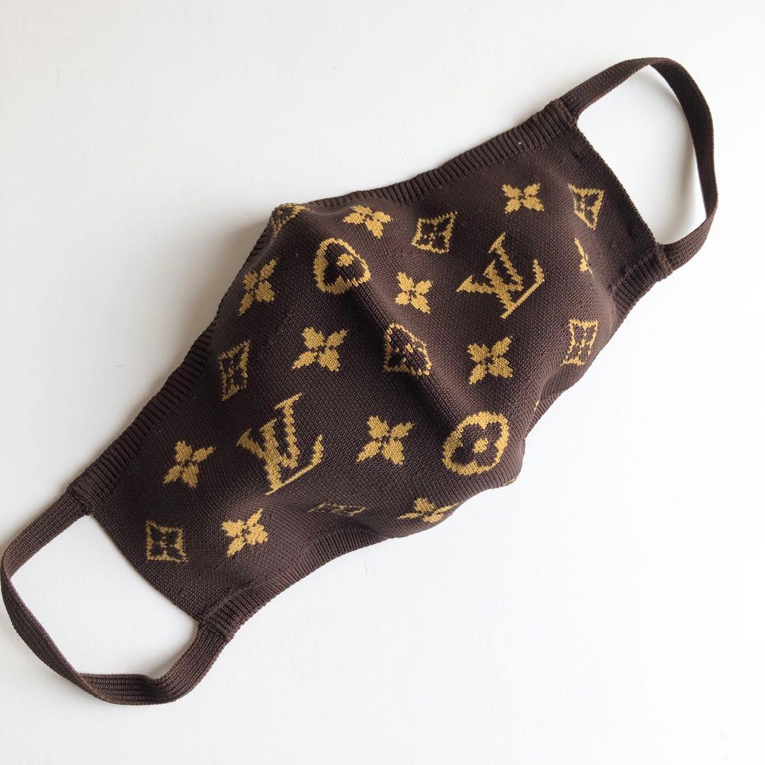 新品保管 LOUIS VUITTON ルイヴィトン マスク・マイユ　モノグラム