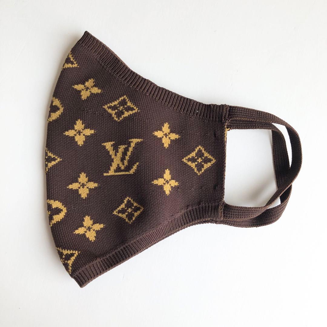 新品保管 LOUIS VUITTON ルイヴィトン マスク・マイユ　モノグラム