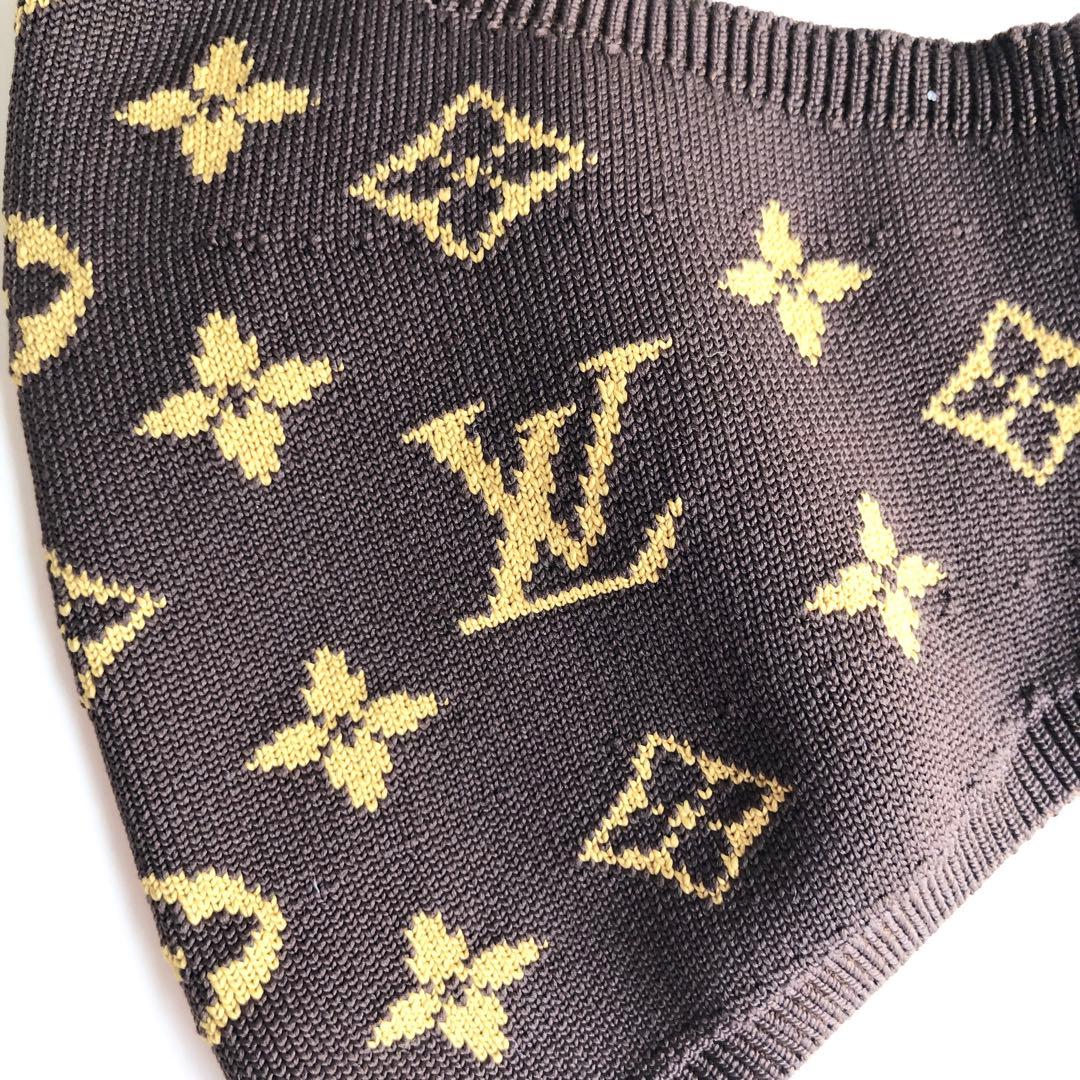 新品保管 LOUIS VUITTON ルイヴィトン マスク・マイユ　モノグラム