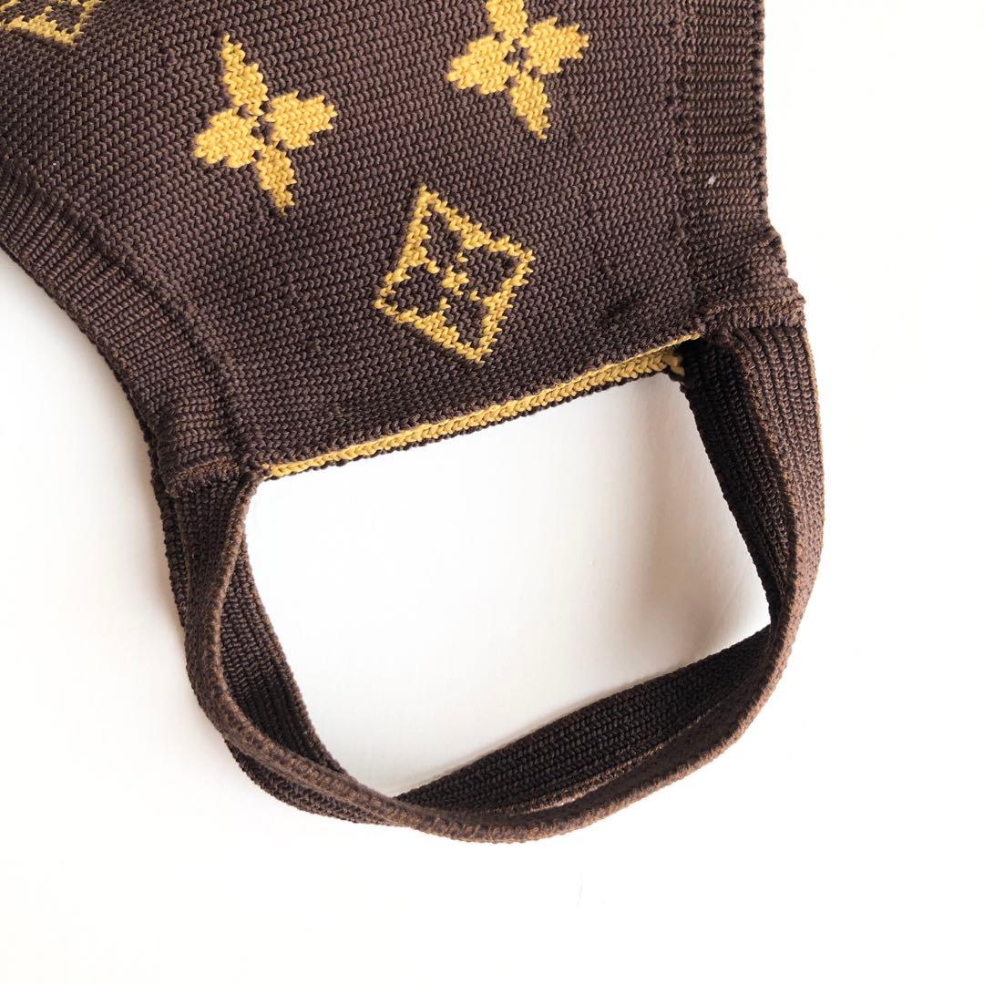 新品保管 LOUIS VUITTON ルイヴィトン マスク・マイユ　モノグラム