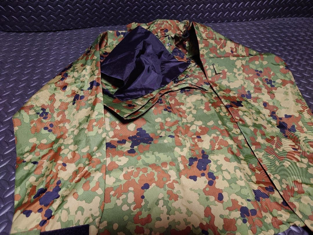 【未使用品】FÜRST GORE-TEX自衛隊迷彩 レインウェア Lサイズ