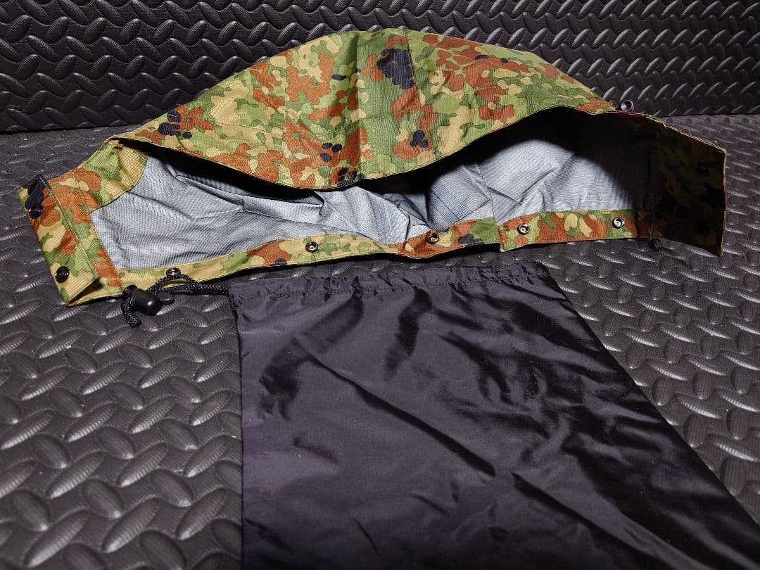 【未使用品】FÜRST GORE-TEX自衛隊迷彩 レインウェア Lサイズ