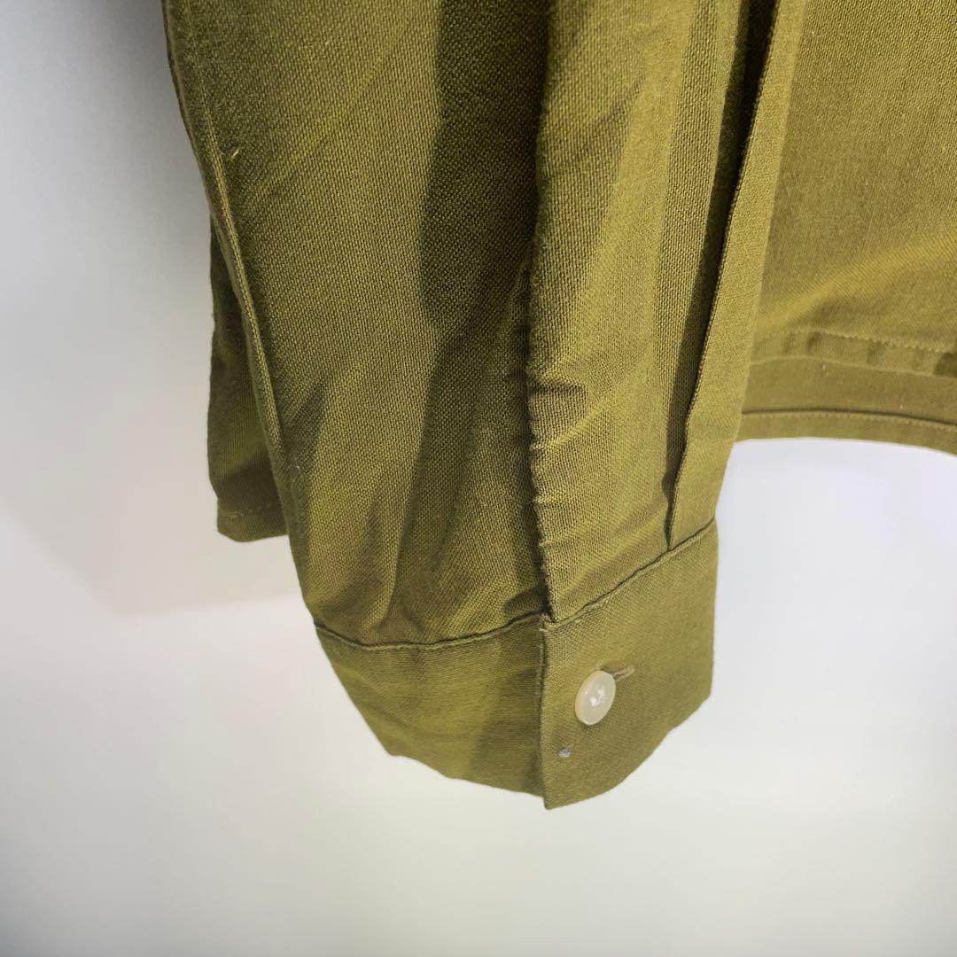 テンダーロイン ボーリングシャツ　T-BOWL オリーブ　グリーン　サイズXS