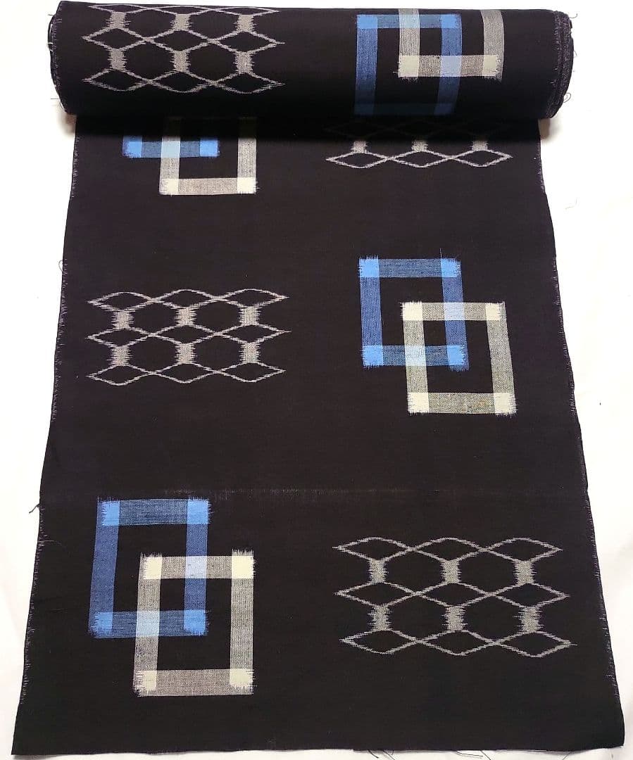 タイムセール 木綿絣 反物