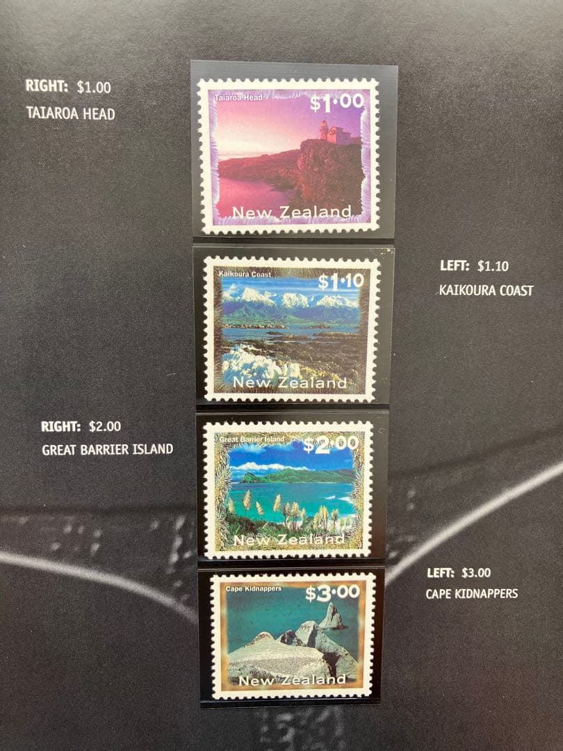 ニュージーランド切手コレクション