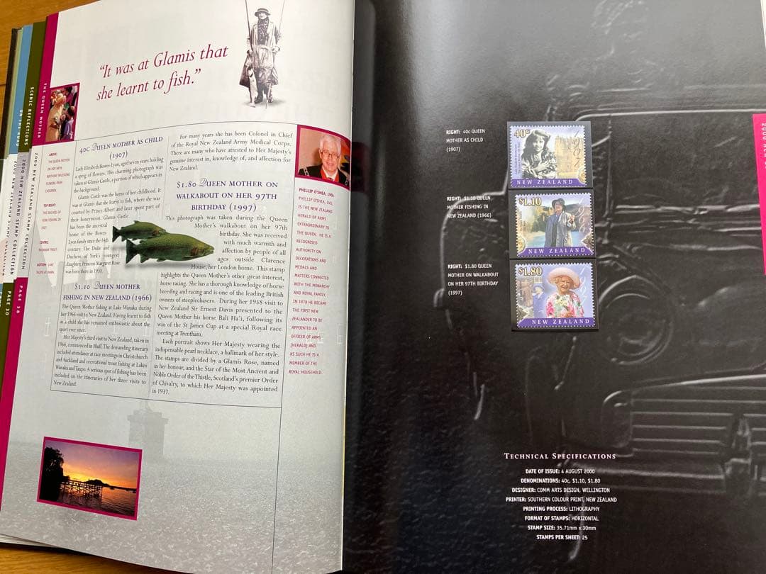 ニュージーランド切手コレクション