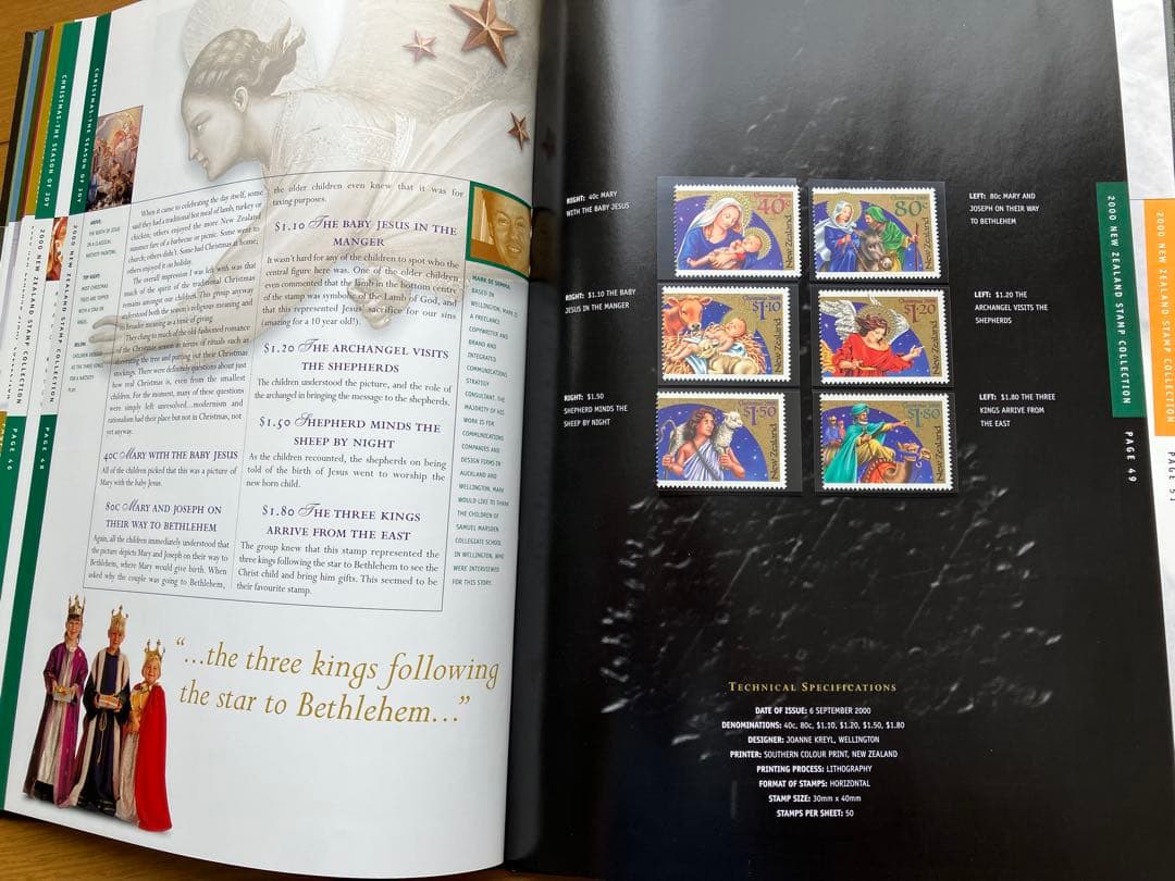 ニュージーランド切手コレクション