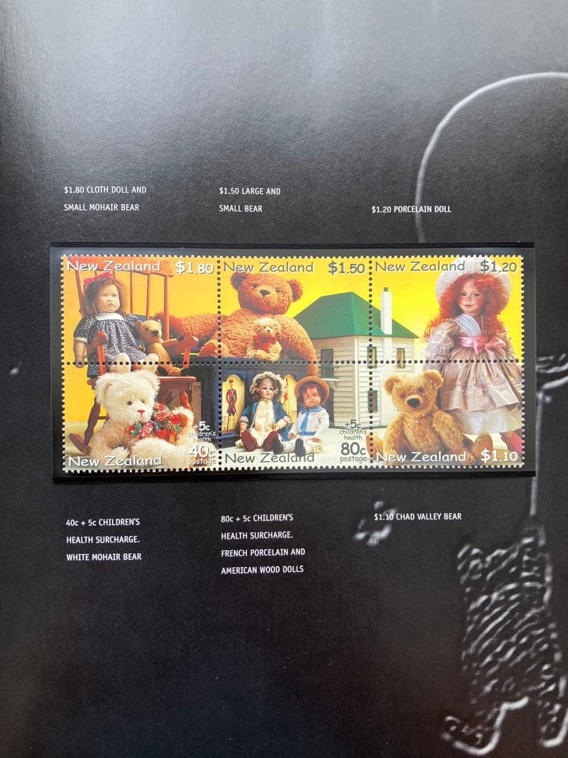 ニュージーランド切手コレクション