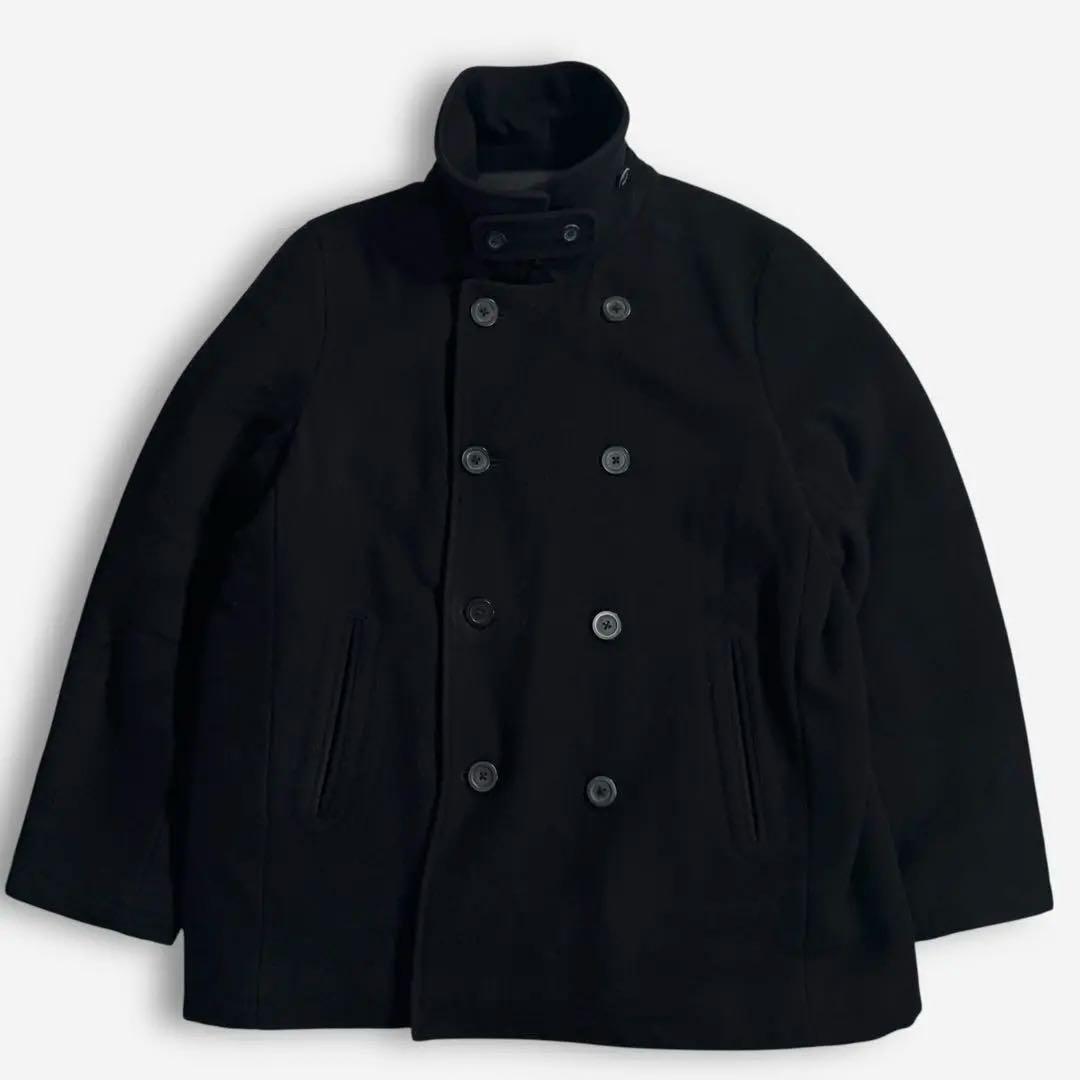 90's XL エルエルビーン シンサレート キルティング ピーコート ネイビー