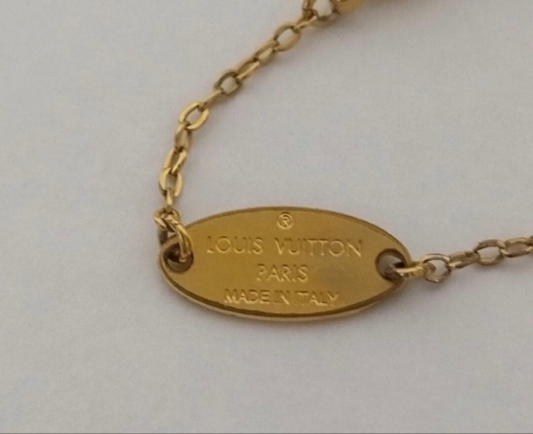 Louis Vuitton ゴールドシルバーネックレス