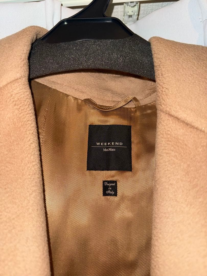 weekend maxmara キャメルコート
