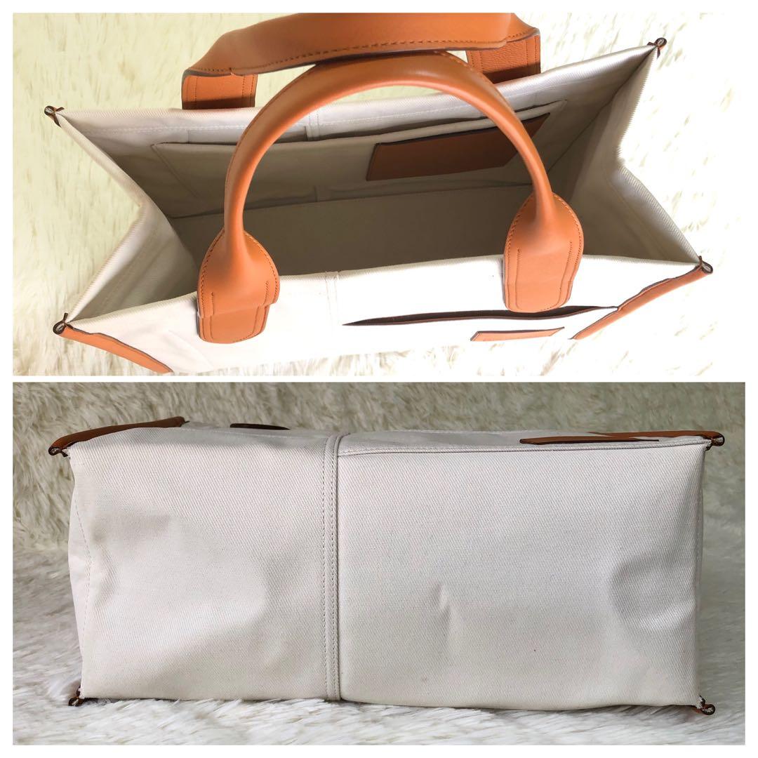 未使用級 J&M Davidson キャンバス トートバッグ バブーシュカ M