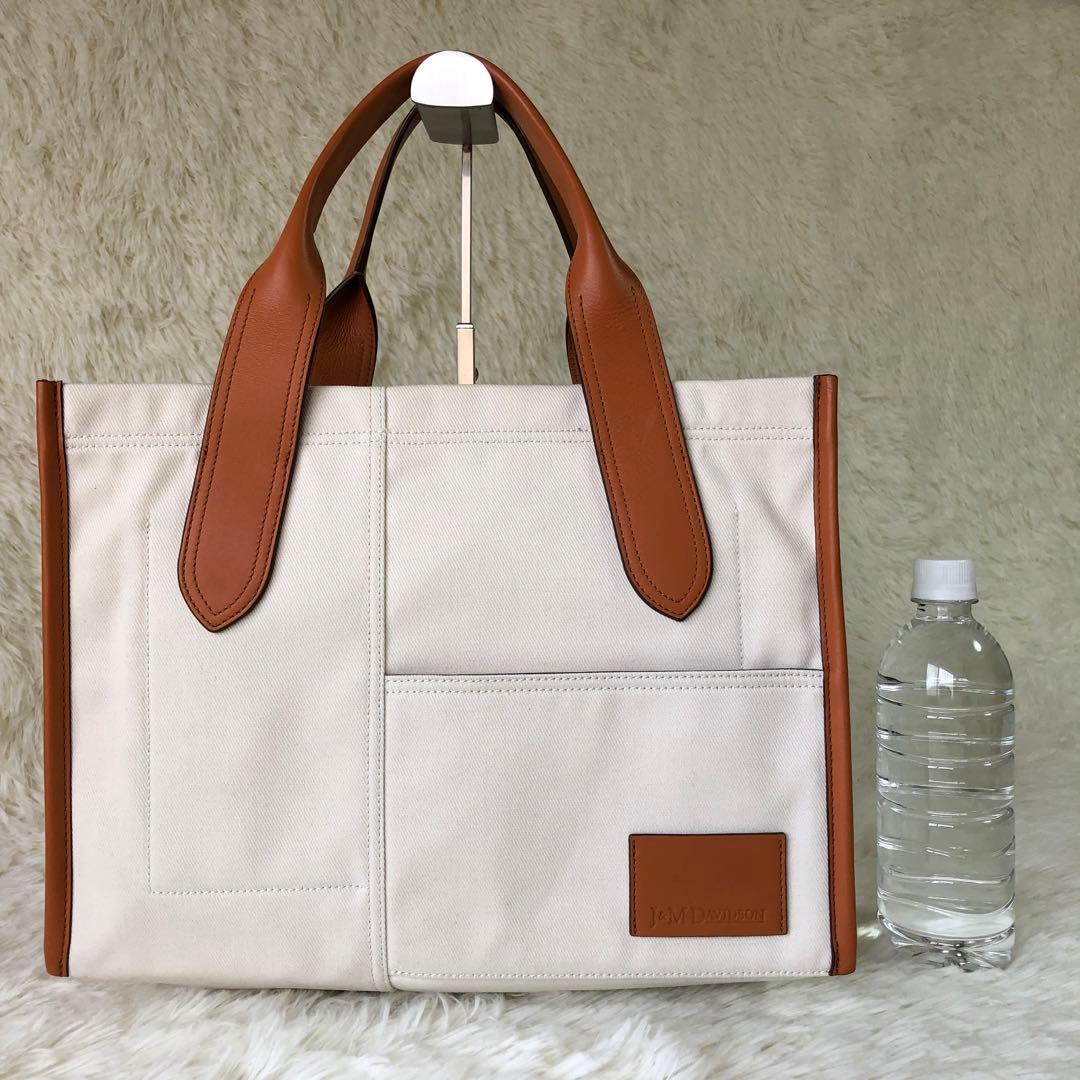 未使用級 J&M Davidson キャンバス トートバッグ バブーシュカ M