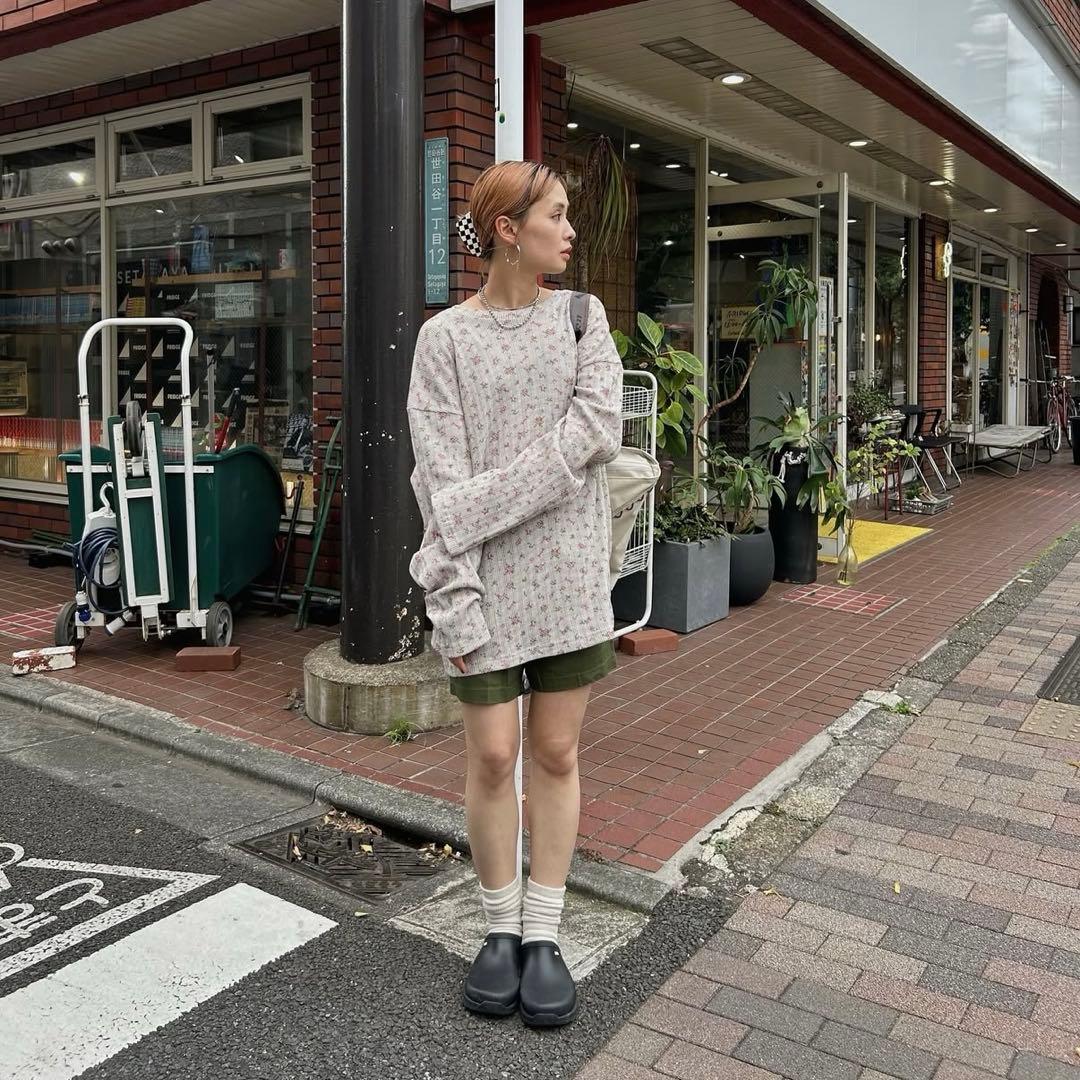 トップス PHINGERIN GRID L/S WAFFLE THERMAL
