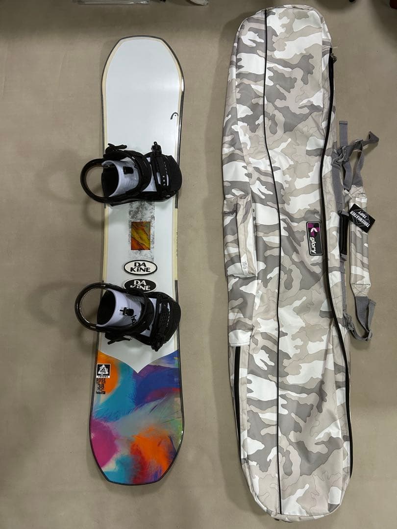 HEADスノーボードセット　ボード138 ビンディング、ケース付き
